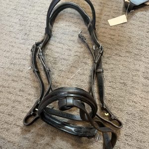 Black Comfort Bridle - Full