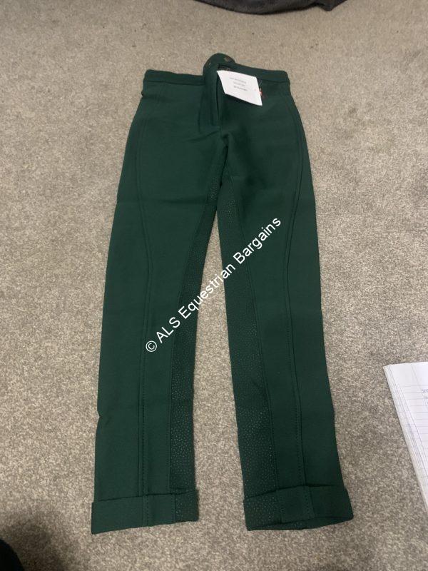 NEW Jacey Childs Green Jodhpurs - 24"/Age 7-8yrs