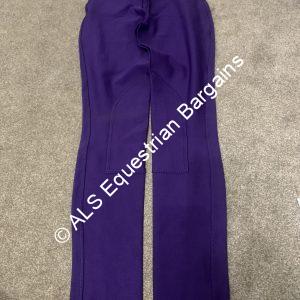 NEW Phoenix Ladies Purple Jodhpurs - 24"/Size 6