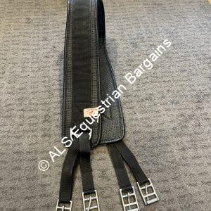 54" Black Aerborn Humane Waffle Girth