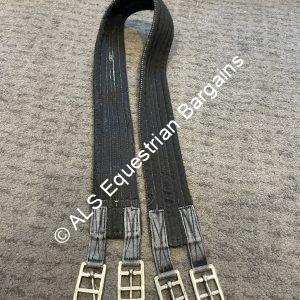 50" Black Cotton Girth