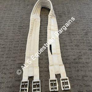 52" White Cottage Craft Cotton Girth