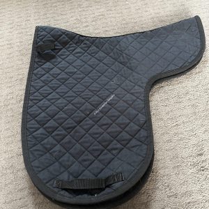 Nuumed Hi Wither Black Dressage Numnah - Large