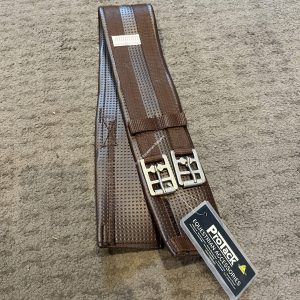 NEW Protack Brown Waffle Dressage Girths - 28", 30", 32"