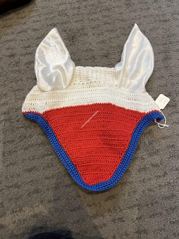 NEW Red/White/Blue Fly Veil - Full