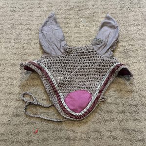 NEW Pfiff Grey & Purple Fly Veil - Full