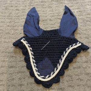 NEW Dark Navy Fly Veil - Full