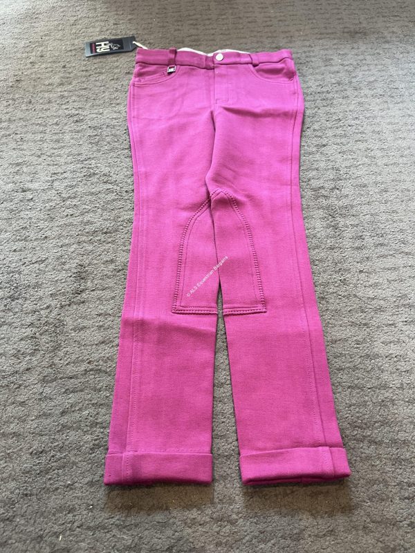 NEW HY Child's Magneta Jodhpurs - 26"/9-10yrs