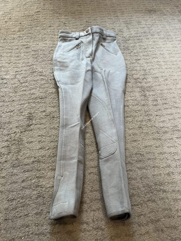 NEW Childs Grey Jodhpurs - 22"