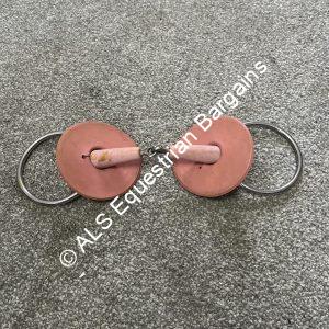 5.25" Happy Mouth Snaffle & Bit Guards