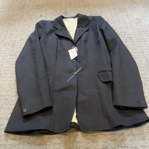 Caldene Ladies Black Show Jacket - 38"