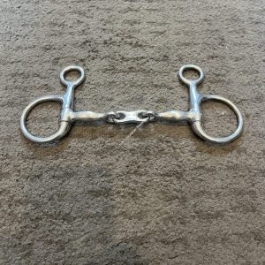 5" French Link Hanging Cheek Snaffle