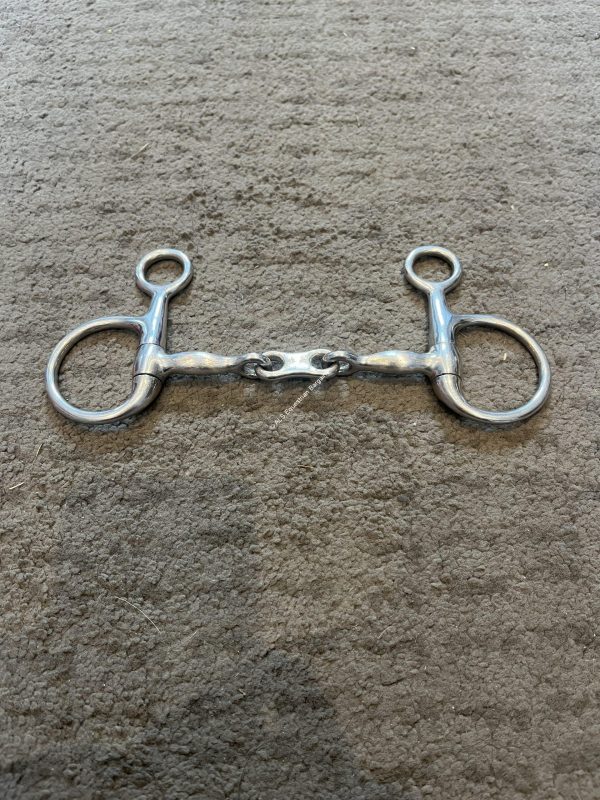 5" French Link Hanging Cheek Snaffle