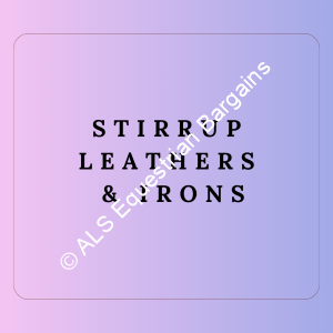 Stirrup Leathers & Irons