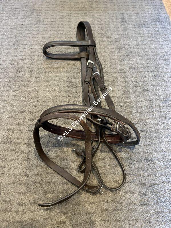 Brown Flash Bridle - Full