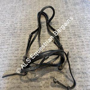 Black Flash Bridle - Full