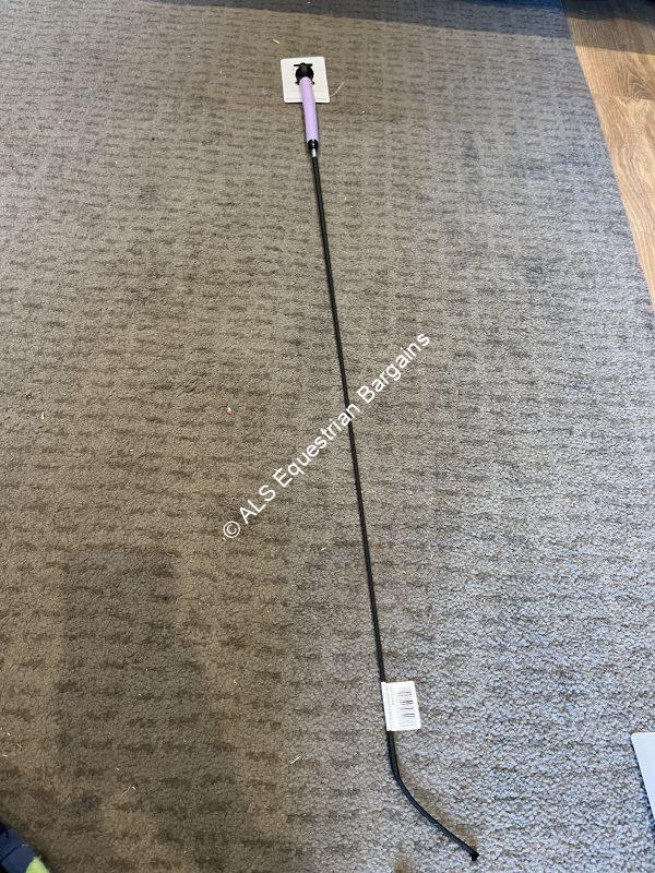 NEW Edward Goddard Gel Handle Schooling Whip - Purple