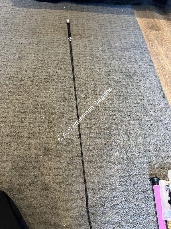 NEW Edward Goddard Schooling Whip - Pink/Black