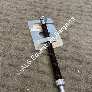 NEW Edward Goddard Schooling Whip - Red/Black