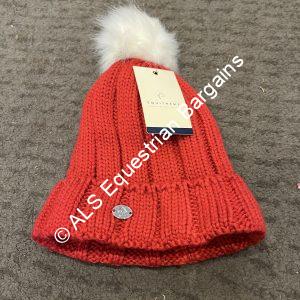 Equitheme Bobble Hat - Red