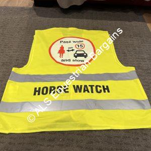 NEW Pass Wide & Slow Hi Vis Tabard - Unisex Large/Extra Large