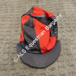 Red & Grey Hat Silk