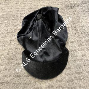 Black Velvet Hat Silk