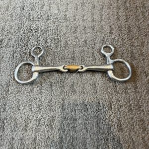 5.25" Lozenge Hanging Cheek Snaffle