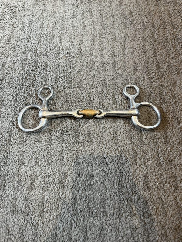 5.25" Lozenge Hanging Cheek Snaffle