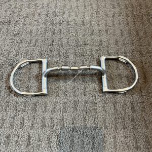 5.75" Myler Triple Barrel D Ring Snaffle