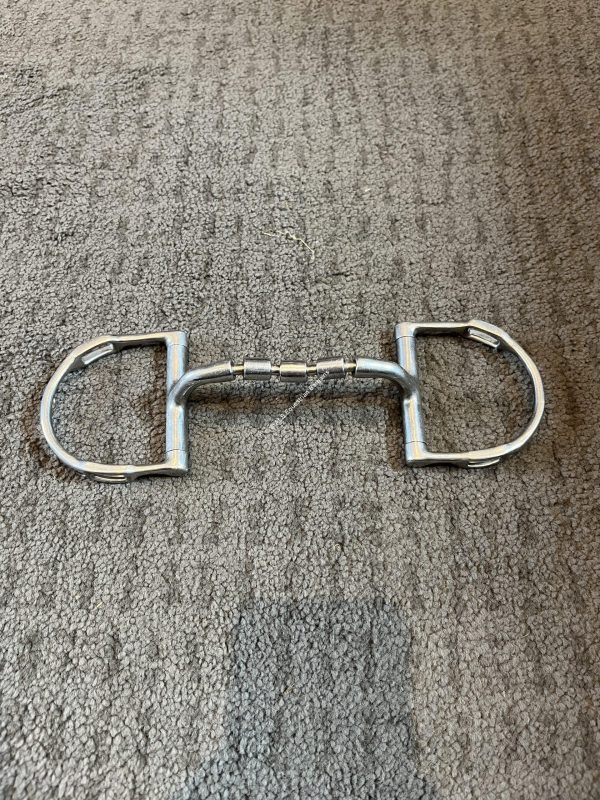 5.75" Myler Triple Barrel D Ring Snaffle