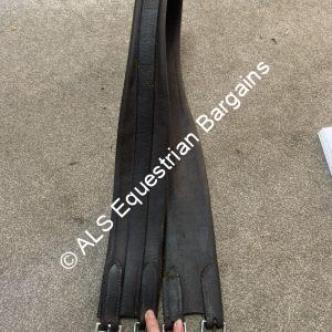 55" Brown Leather Girth