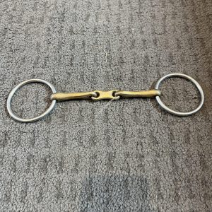 5.75" French Link Loose Ring Snaffle