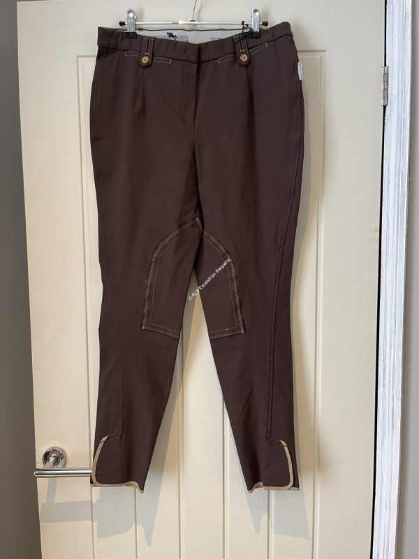 NEW Brown Ladies Breeches - Size 14