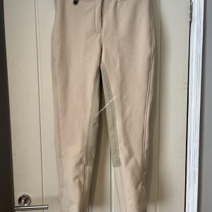 NEW Tally Ho Beige Fleece Lined Jodhpurs - Ladies 30"/Size 12