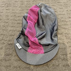 Capz Grey & Pink Hat Silk