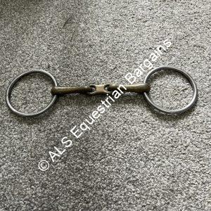 4.75" French Link Loose Ring Snaffle