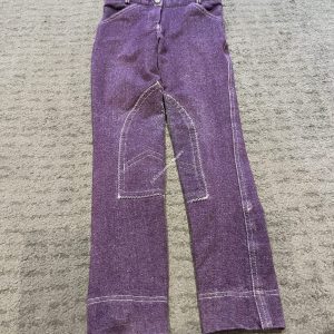 Best On Horse Childs Purple Jodhpurs 22"/Age 5-6yrs