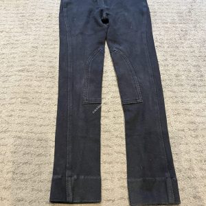 Harry Hall Black Pull On Childs Jodhpurs - Age 12