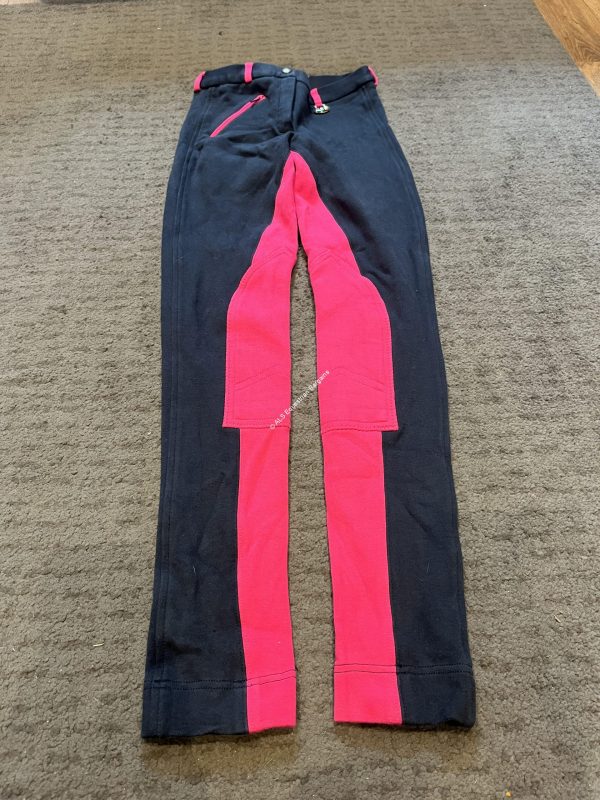 Goldstar Navy & Pink Ladies Jodhpurs - Size 6