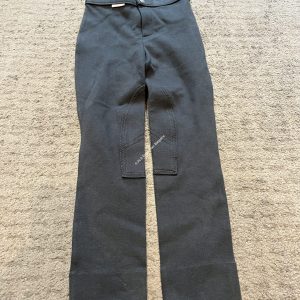 Foxwood Childs Black Jodhpurs - 20"/4-5yrs