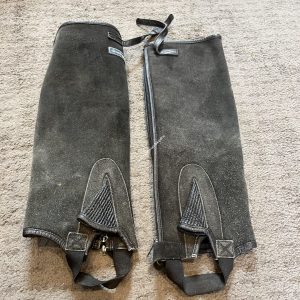 Jackson Black Half Chaps - Adults XL