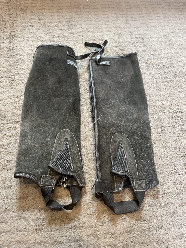 Jackson Black Half Chaps - Adults XL