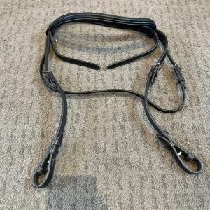 Black Comfort Bridle - Full