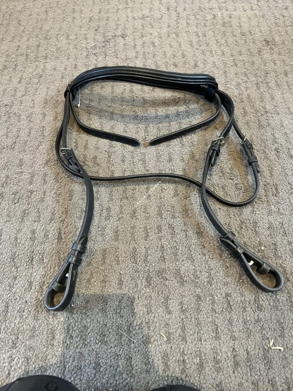 Black Comfort Bridle - Full