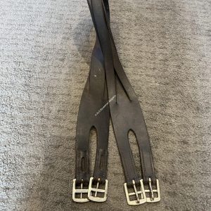 48" Brown Leather Girth