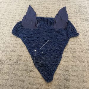 Navy Fly Veil - Full