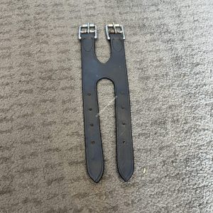 Black Leather Girth Extender