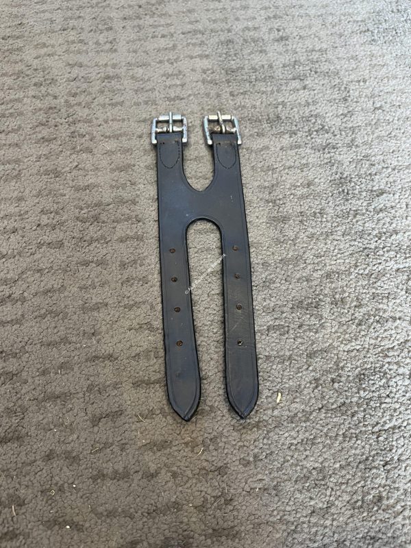 Black Leather Girth Extender
