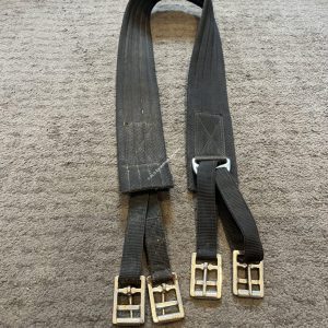 54" Black Humane Cotton Girth